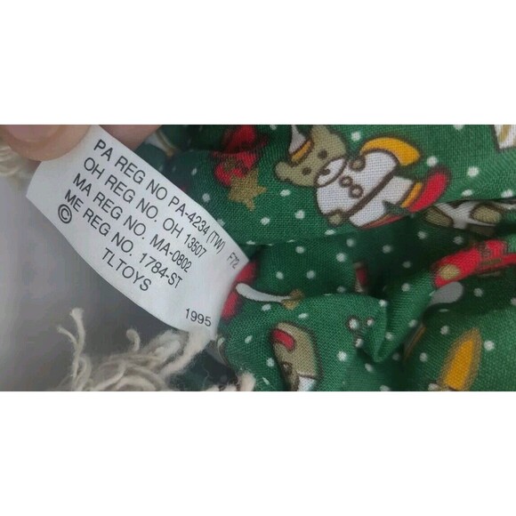 Vintage 1996 Hip and Hop Bunny 2pc Set House Of Lloyd Christmas Around the World - Picture 12 of 16